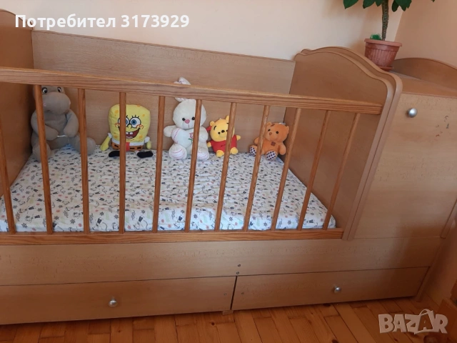 Продавам детско легло , снимка 3 - Бебешки легла и матраци - 54005353