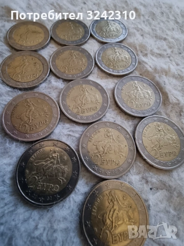 2 евро от Гърция S 13 броя, снимка 5 - Нумизматика и бонистика - 53660469