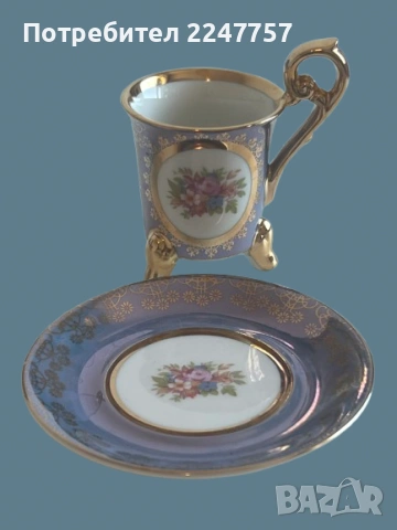 Двоен сет порцелан, снимка 2 - Антикварни и старинни предмети - 54109842