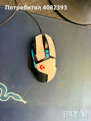 Logitech G502 HERO SE White, снимка 4 - Клавиатури и мишки - 54954112