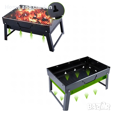 Градинска преносима скара, подходяща за къмпинг, пикник и терасата, снимка 5 - Скари - 54026932