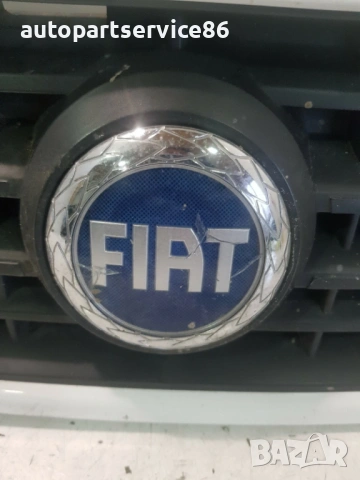 Предна решетка емблема бяла за Fiat Doblo (2006-2009) 735395576, снимка 3 - Части - 54485470