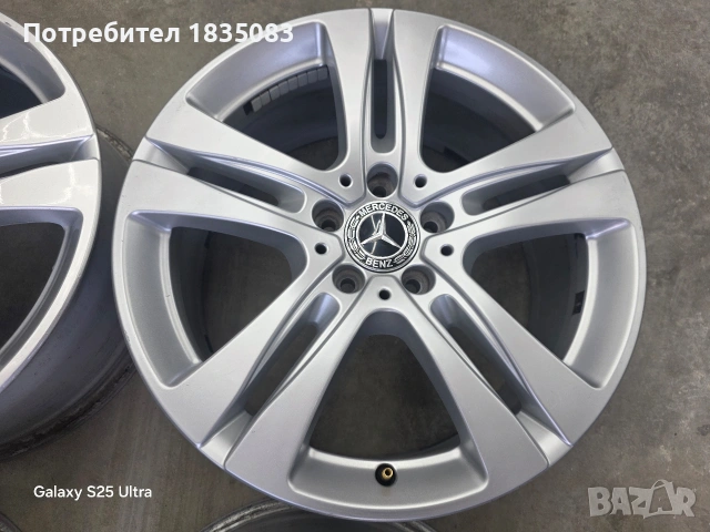 Лети джанти 17ки 5х112 Mercedes, снимка 7 - Гуми и джанти - 54825673