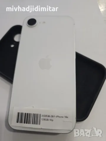 ***КАТО НОВ*** iPhone 16e 128GB - 100% BH, снимка 2 - Apple iPhone - 55376291