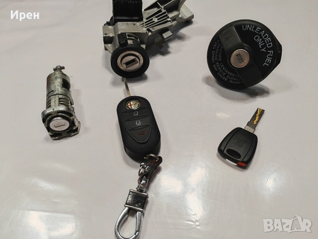 Патрон за запалване с два ключа от Alfa Romeo Mito 2008г., снимка 2 - Части - 54703629