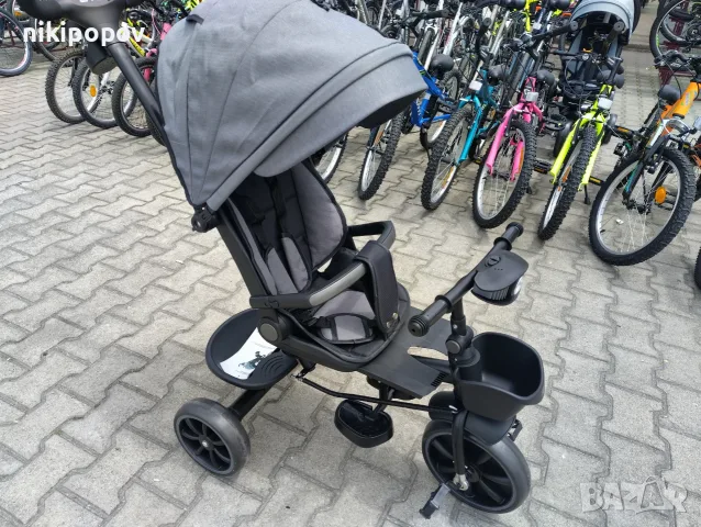 BYOX Детска триколка SUMMER сив, снимка 10 - Детски велосипеди, триколки и коли - 55440424