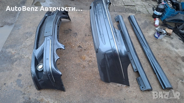 Оригинален AMG пакет броня,предна, задна и прагове за CLK w209
