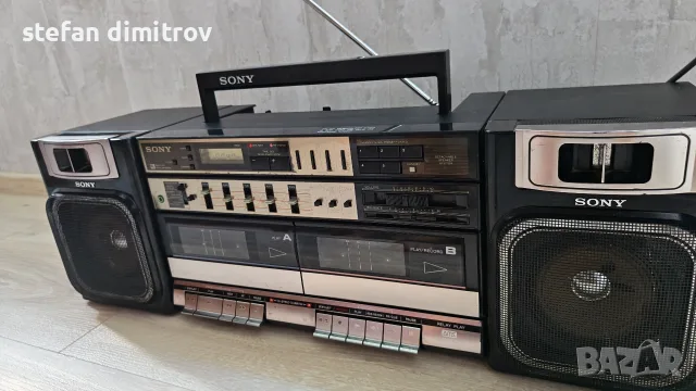 Sony CFS-W500L

 Boombox Stereo Cassette AM FM Radio Recorder Working, снимка 5 - Радиокасетофони, транзистори - 55674364