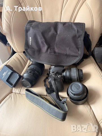 Nikon D3100 + 3 обектива 