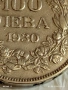 Сребърна монета 100 лева 1930г. Царство България Цар Борис трети 44328, снимка 3