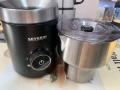 Индукционен пенообразувател за мляко Severin SM 3586 Spuma 700, 500 W, Черен/Сребрист, снимка 4