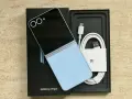 Samsung Z Flip 6 256GB Blue / КАТО НОВ!, снимка 1