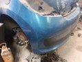 Задна броня за Peugeot 207 cc кабрио / Пежо 207 , снимка 2