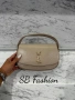 Ysl дамска чанта, черна, бежова и бялА, снимка 6