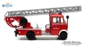 Mercedes-Benz L319 Пожарна стълба 1961 - мащаб 1:43 на Atlas моделът е нов в блистер, снимка 5
