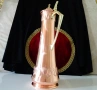 Медна кана с капак WMF бягащ щраус Art Nouveau,Jugendstil , снимка 8