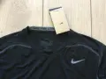 НОВА черна фланела блуза горнище екип NIKE PRO COMBAT размер L САЩ, снимка 5