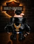 Рядка колекционерска фигура Harley-Davidson "Harley Hog" (1993) – Оригинал Applause Inc., снимка 3