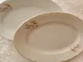 Изискан сервиз чинии, със златен кант, снимка 2