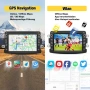 Android радио за Dacia/Renault – CarPlay/Android Auto, 7" сензорен екран, снимка 4