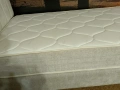 Тапицирано единично легло с матрак - гаранционно, снимка 4