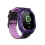 Водоустойчив детски GPS смарт часовник PURPLE с вградена камера, снимка 2