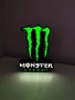 3д лампа Monster Energy, снимка 1