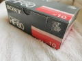 Аудио Касети SONY HF60 HF 60 нови 10 бр. 1985, снимка 3