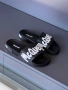 Alexander McQueen Мъжки Черни Чехли Александър Макуин Код SK1402, снимка 1