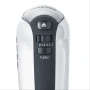 Severin HM3830 Ръчен миксер, 400 W, 5 степени на скорост, инокс/бял/сив, снимка 3