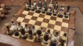 Ръчно изработен масивен шах с табла!, снимка 10