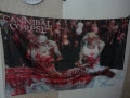 Cannibal Corpse Знаме дет метъл тежък брутален кръв дисекция трупове зомбита мъртви убийство дива му, снимка 1