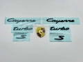 Надписи Порше, емблема turbo s, cayenne, емблема Porsche, снимка 1
