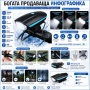 LED акумулаторен фар за колело звънец сирена лед фенер велосипед USB зареждае предни светлини, снимка 7