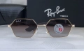 Ray Ban Ferrari Mъжки слънчеви очила осмоъгълни с поляризация, снимка 5