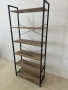 Библиотека VASAGLE с 6 рафта, Етажерка за книги, 30 x 80 x 186 см, снимка 5