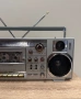 🔈Колекционерски слим радиокасетофон SANYO M7900L - Ghettoblaster🔈, снимка 3