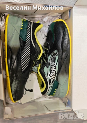 Супер запазени Детски маратонки Puma RS-X Hot Wheels AC, снимка 9 - Детски маратонки - 55266229