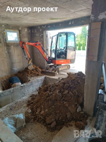 Изкопи с мини багер и мини челен товарач, снимка 3 - Други ремонти - 53965458
