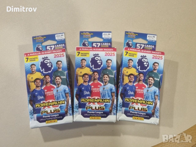 Panini Adrenalyne XL.Plus - 3 кутии - 21 пакета