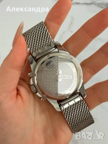 Jacques Lemans часовник, снимка 3 - Мъжки - 55225215