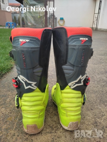 Ботуши за мотокрос ALPINESTARS TECH 7, снимка 3 - Аксесоари и консумативи - 54084819