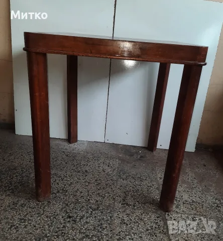 Ретро Винтидж дървена кухненска маса с 4 крака