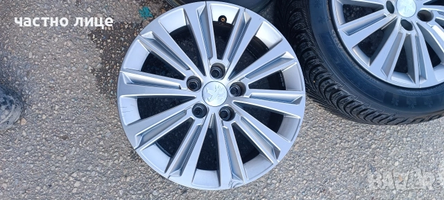 3 броя алуминиеви джанти 16 цола,5/108 за Пежо 308, снимка 4 - Гуми и джанти - 53988665