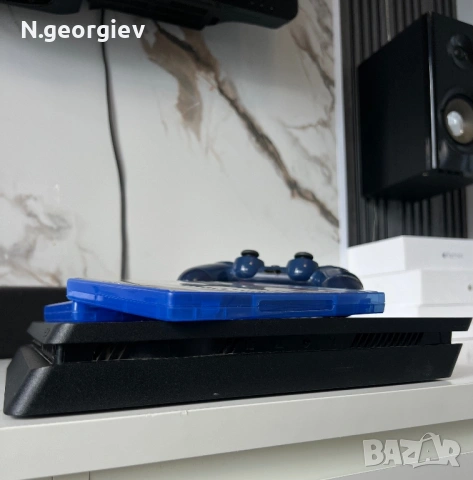 PS4 Slim + джойстик + 2 игри, снимка 4 - PlayStation конзоли - 53975907