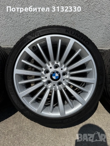 Оригинални джанти за BMW Style 416 18ки с летни гуми, снимка 7 - Гуми и джанти - 54646807