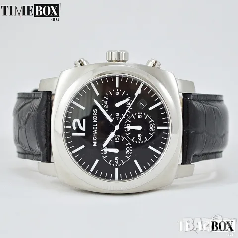 Michael Kors MK8118 Black Chronograph, снимка 3 - Мъжки - 55321665
