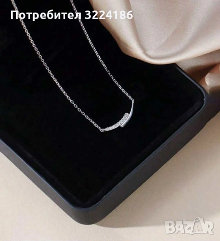 НОВО! Дамско сребърно колие 