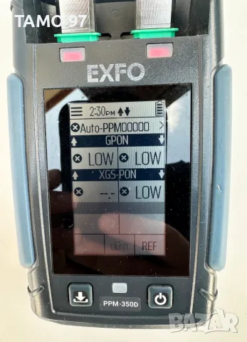 EXFO PPM-350D - Оптичен измервател на мощност като нов!, снимка 3 - Мрежови адаптери - 55365835