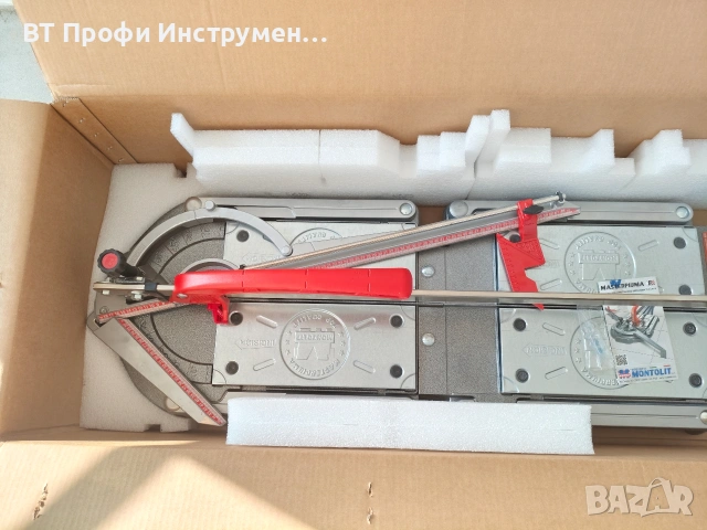 НОВО - Montolit Masterpiuma 131P5 - Машина за рязане на плочки 131 см, снимка 3 - Други инструменти - 54884621
